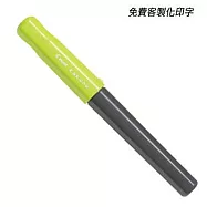 PILOT微笑鋼筆黑桿F尖淺綠含印字