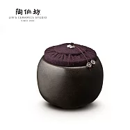 陶作坊│老岩泥墨藏茶杯罐 (中)