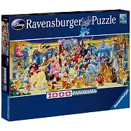 德國Ravensburger維寶拼圖 全景拼圖 迪士尼經典大集合(1000p)