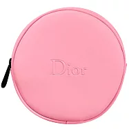 Dior 迪奧 馬卡龍嫩粉圓盤美妝包(公司貨)