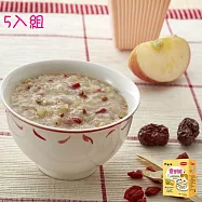 郭老師寶寶粥-粉光蘋果白木耳雞粥5入組(副食品)
