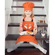 韓國KOOROOM 兒童圍裙-狐狸FoFo