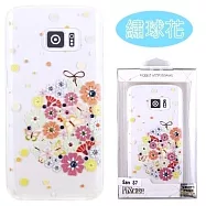 【奧地利水鑽】Samsung Galaxy S7 (5.1吋) 花系列保護軟套繡球花
