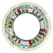 西班牙Londji 職業角色圓形骨牌遊戲