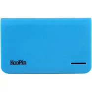 KooPin 立體格紋行動電源 通過BSMI認證 台灣製K2-10400繆思藍