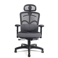 【DR. AIR】豪華版人體工學氣墊辦公網椅