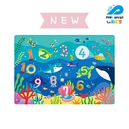 [瓦特先生]RAINBOW MAT 彩虹創意塗鴉餐墊 - 海底探索123