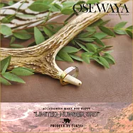 【日本Osewayaお世話や 】 LIMITED NUMBER - 日本製造數量限定雙色戒指11銀/金