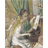 ArtLife藝術生活【DT087】雷諾瓦 彈琴的少女 _DIY 數字 油畫 彩繪