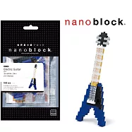 河田積木 kawada nanoblock NBC-095 藍色V型電吉他 代理