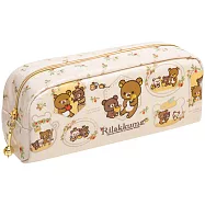 San-X 拉拉熊蜂蜜森林豐收節系列防水筆袋包