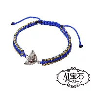 【A1寶石】魅力小狐仙-增強魅力、招桃花人際、招財開運-金藍線款