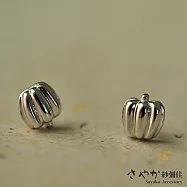 【Sayaka紗彌佳】純銀耶誕元素 小清新甜美迷你南瓜耳環