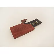 木合金設計WMDesign/手工木製名片盒/紅檀香