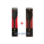 家庭主婦必備-日本製長炭炒飯匙+開洞網勺組適合不沾鍋具