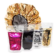 日本LAUREL 美髮護髮帽1入(日本製)銀色