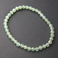 【LuckyPlus】4mm天然東菱玉串珠手環(手圍加大版)