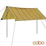 【韓國COBO】印第安圖騰防水輕量天幕帳布 地席 /露營/天幕/帳布/地席