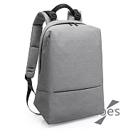 【Zoe s】KUSIM極簡設計棉麻質感涉谷風格16吋電腦包(品味灰)