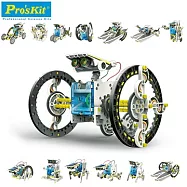 台灣製造Proskit科學玩具 14合1太陽能變形機器人GE-615(共14種變型,如:動物.機械.船.車)