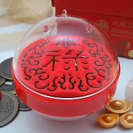 [招寶球]沙漏紙鎮(球形)_五福臨門祿