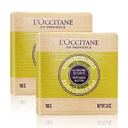 L&rsquo;OCCITANE 歐舒丹 乳油木馬鞭草皂(100g)X2-百貨公司貨