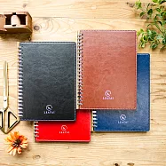 大包裝 - 歲月靜好 A5孟宗竹條活頁本(介紙1.0-鋼筆適用紙) - 4色可選 - 10本入