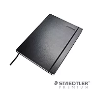 【STAEDTLER PREMIUM】MS-筆記本方格A4 黑