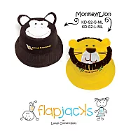 加拿大 flapjacks 兒童翻轉防曬帽-小獅王&小猴子 2-4Y 小獅王&小猴子