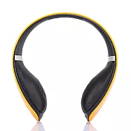 Mrice 弧度曲線-美杜莎M1全罩式Hifi耳機。晶亮黃