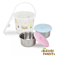 祝福森林 不鏽鋼兩用野餐盒組