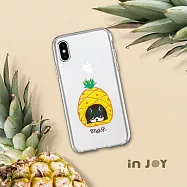 INJOYmall for iPhone 6+ 旺旺來法鬥透明防摔手機殼 保護殼