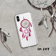 INJOYmall for iPhone X 許願成真捕夢網透明防摔手機殼 保護殼