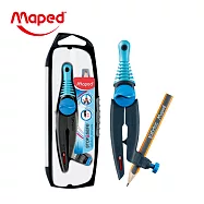 【法國Maped】鉛筆型兒童安全圓規(顏色隨機出貨)