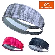 ○時尚大加分!! Maleroads 運動止汗頭帶 髮帶○ 跑步 健身 瑜珈 自行車 球賽 戶外活動 導汗帶 吸汗止汗頭帶 柔軟舒適 清爽透氣灰色