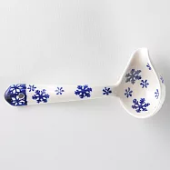 波蘭陶 雪白冰花系列 尖嘴醬汁湯勺 17cm 波蘭手工製