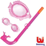 【BESTWAY】幼兒戲水超值組合 (粉色熱帶魚)