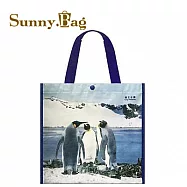 Sunny Bag x 林鴻兒-James Lin 方型時尚多功能提袋-馬可羅尼企鵝 Macaroni penguins