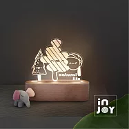 INJOY mall|童趣森林, 療癒, 溫馨,送禮小物, 床頭燈, 檯燈, 夜燈, 3D小夜燈,臥室燈飾