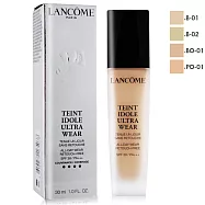 LANCOME 蘭蔻 零粉感超持久粉底 SPF38/PA+++(30ml)-多色可選-百貨公司貨 #B-01