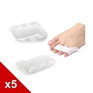 糊塗鞋匠 優質鞋材 J46 三趾小趾固定套 5雙