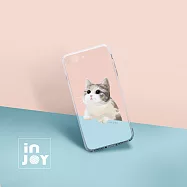 INJOYmall for iPhone 6+ 萌萌療癒喵星人 防摔手機殼 保護殼