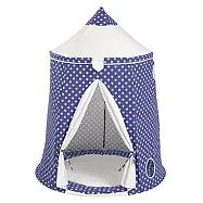 【howa 德國木製玩具】我的秘密基地|蒙古包式兒童遊戲帳篷水手藍