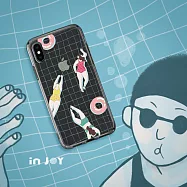 INJOYmall for iPhone 6 / 6s 游泳時光 防摔手機殼 保護殼