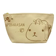 kapibarasan 水豚君花園變裝小蜜蜂化妝包