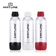 MATURE美萃 寶特瓶1L(1入)-黑色
