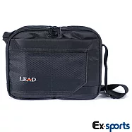 Ex-Sports亞克仕 隨身包-蜂巢網布-休閒黑色 (蜂巢網布)