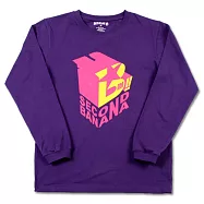 azzure-B咖人生 長T(紫)-M