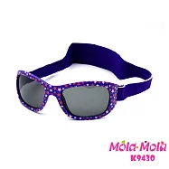 兒童偏光太陽眼鏡 1-3歲 嬰幼兒 UV400 抗紫外線 紫框 灰片 男女 K-9430 Mola Mola 摩拉.摩拉