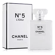 CHANEL 香奈兒N&deg;5 LEAU清新晨露淡香水(100ml)-國際航空版
